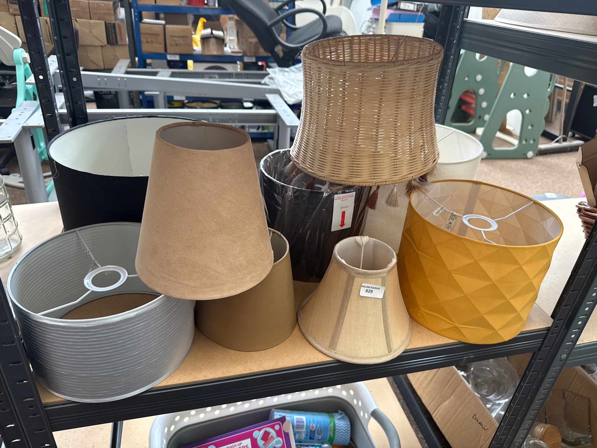 Quantity of light shades