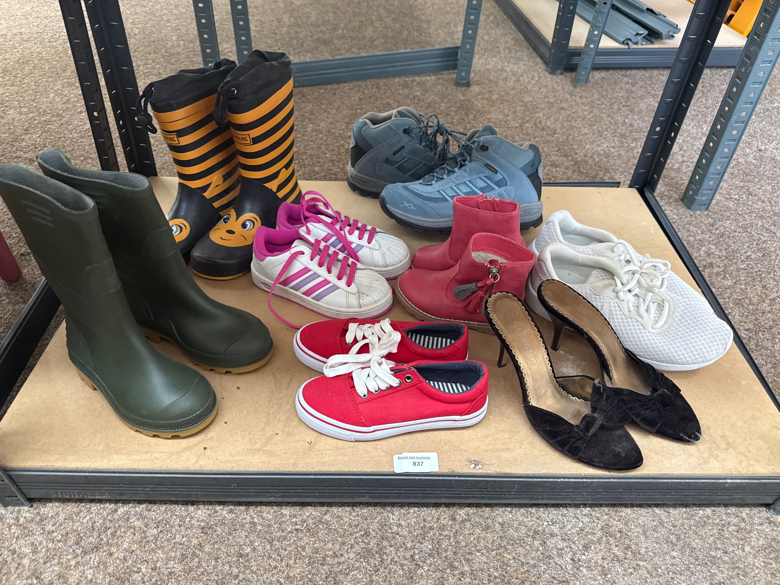 Collection of shoes