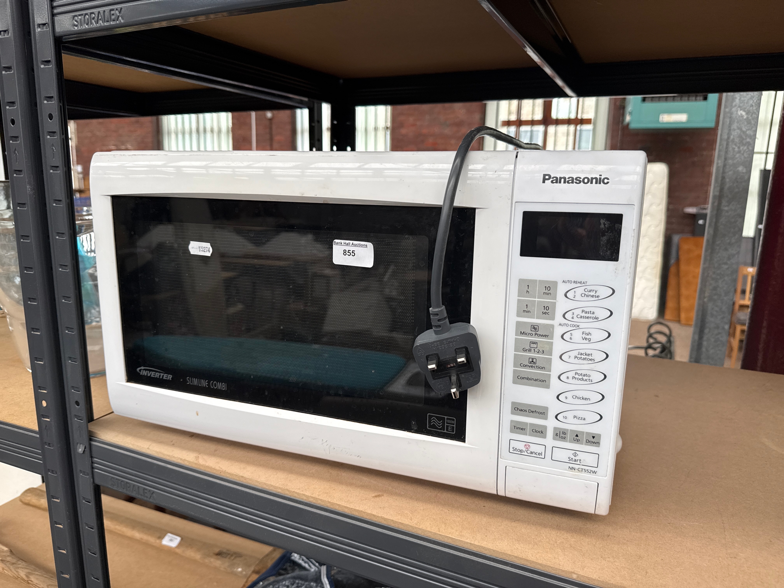Panasonic 1000W microwave
