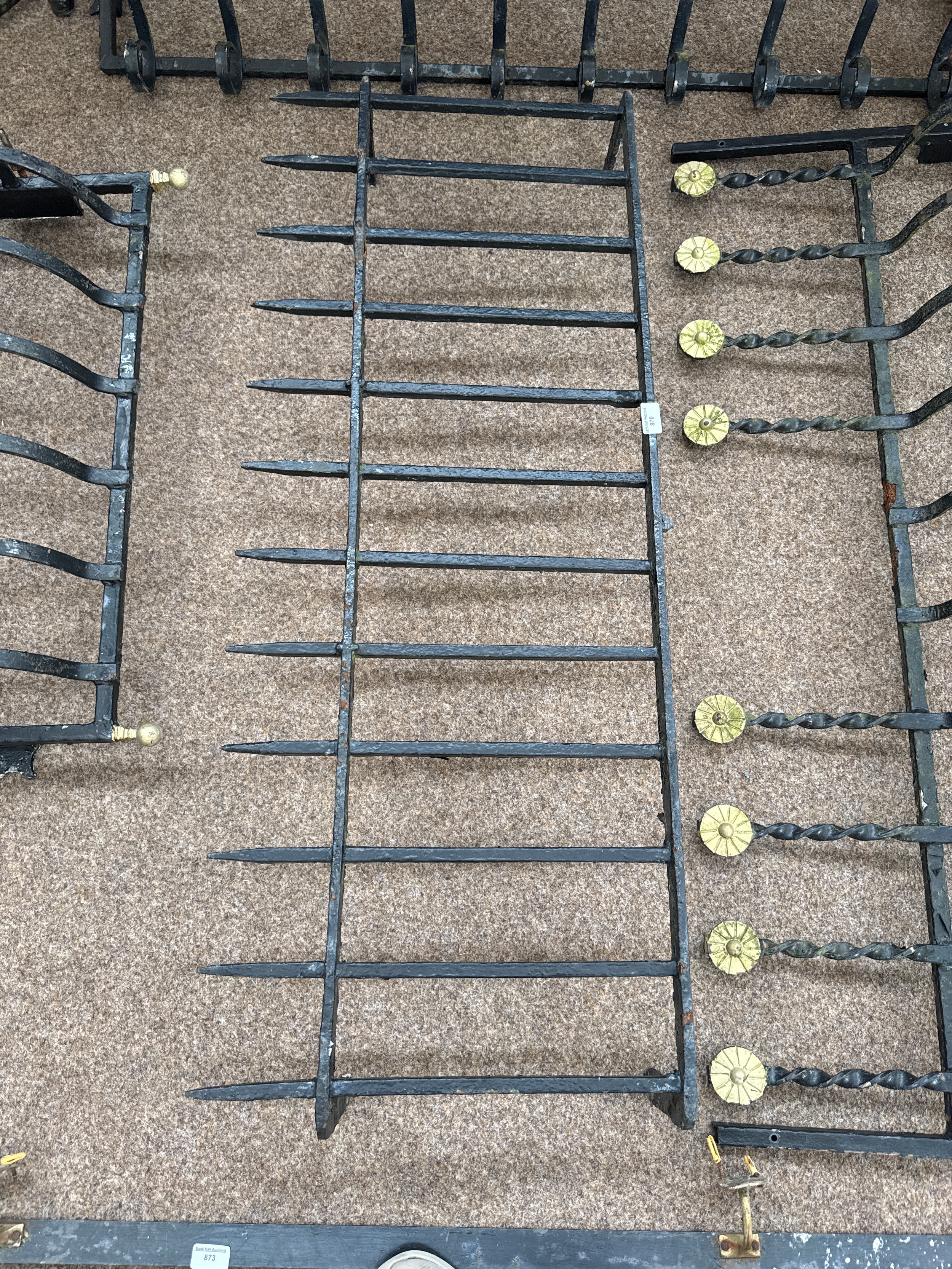 Wrought iron window cover
