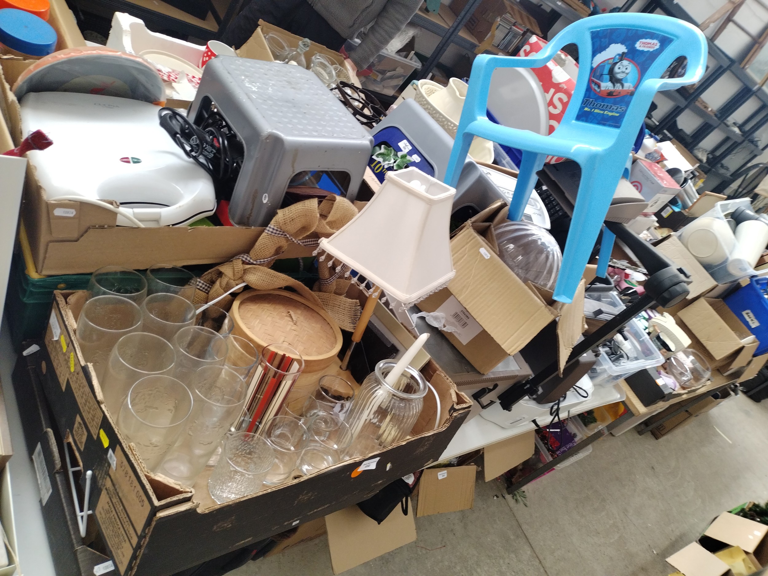 Quantity of unsorted items