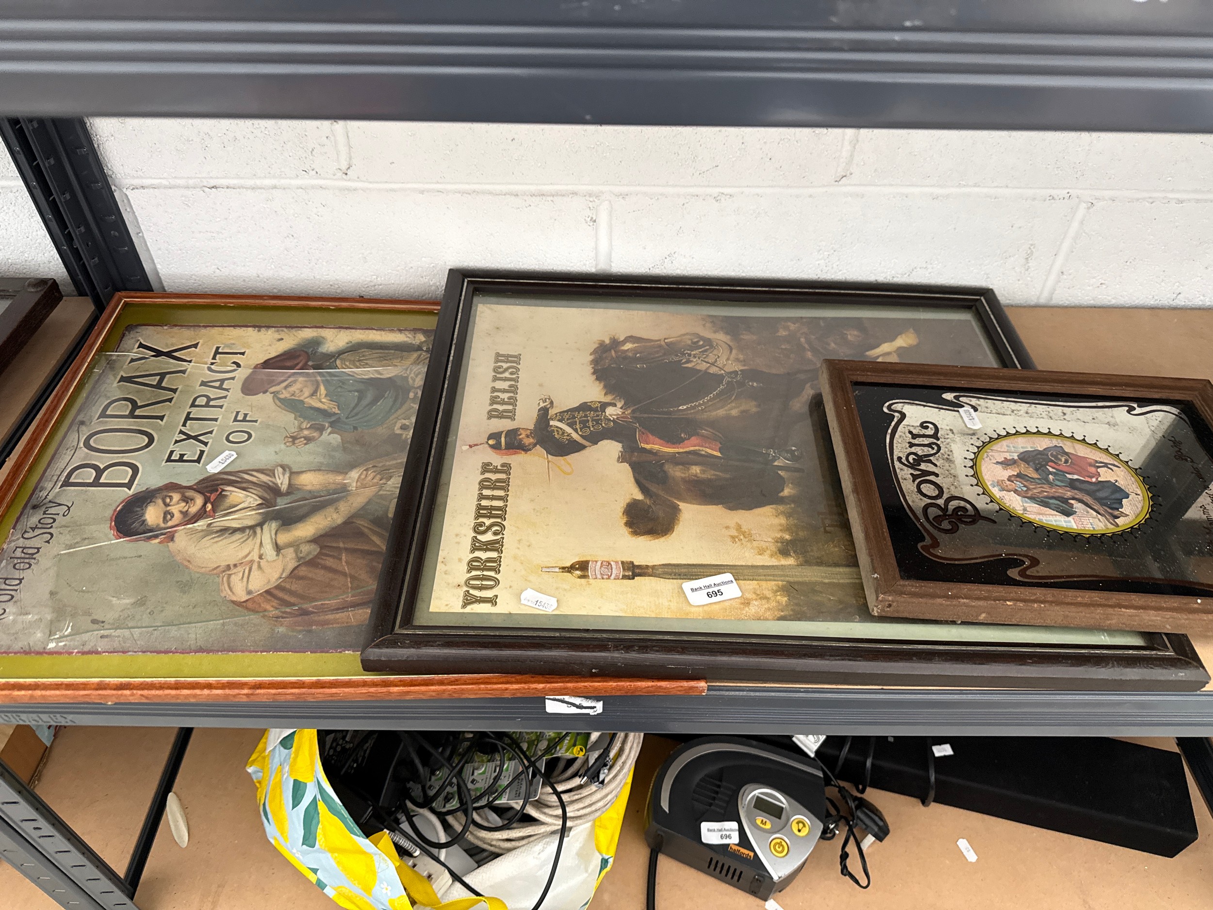 Three assorted artworks