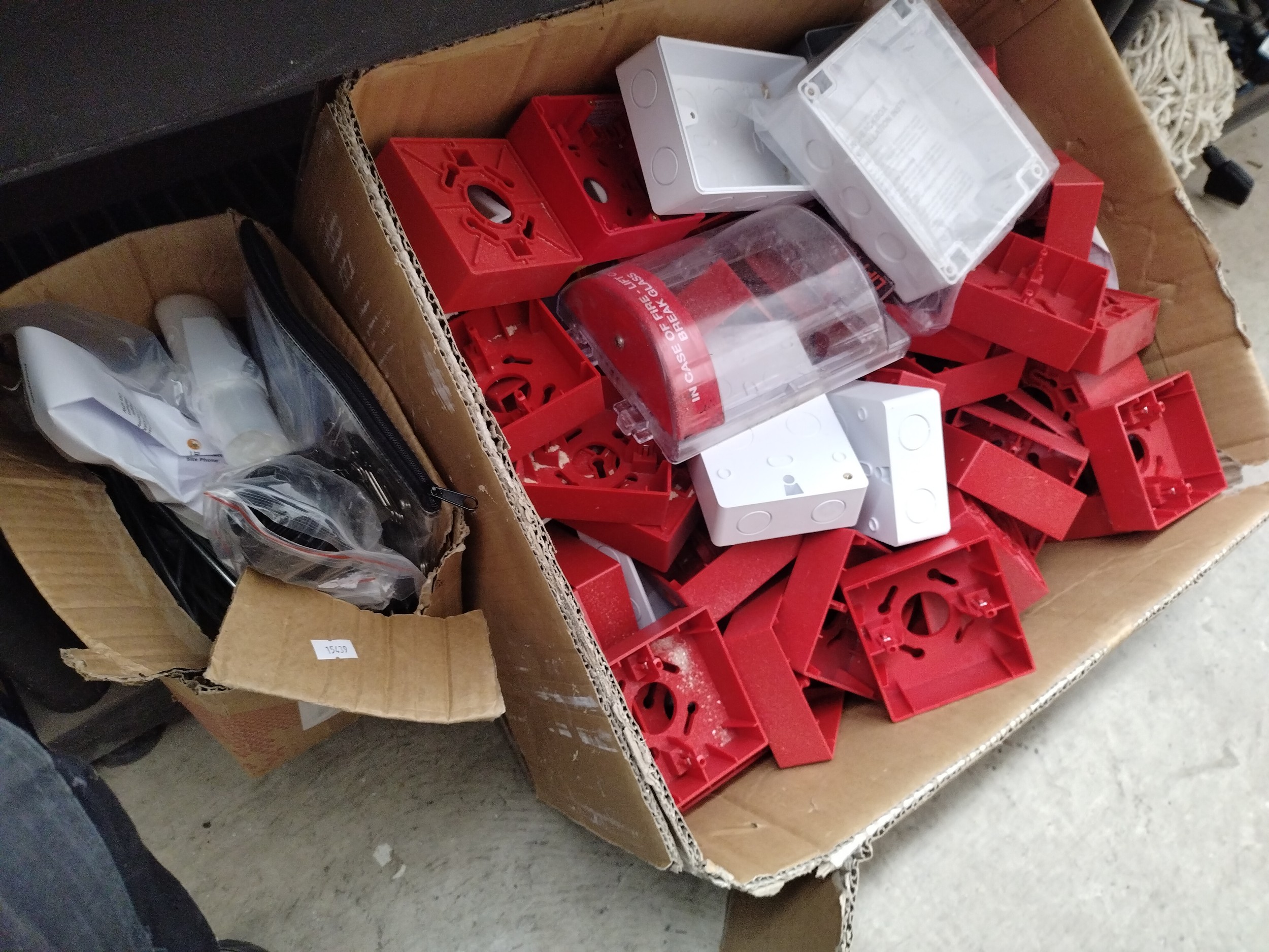 Collection of fire safety hardware