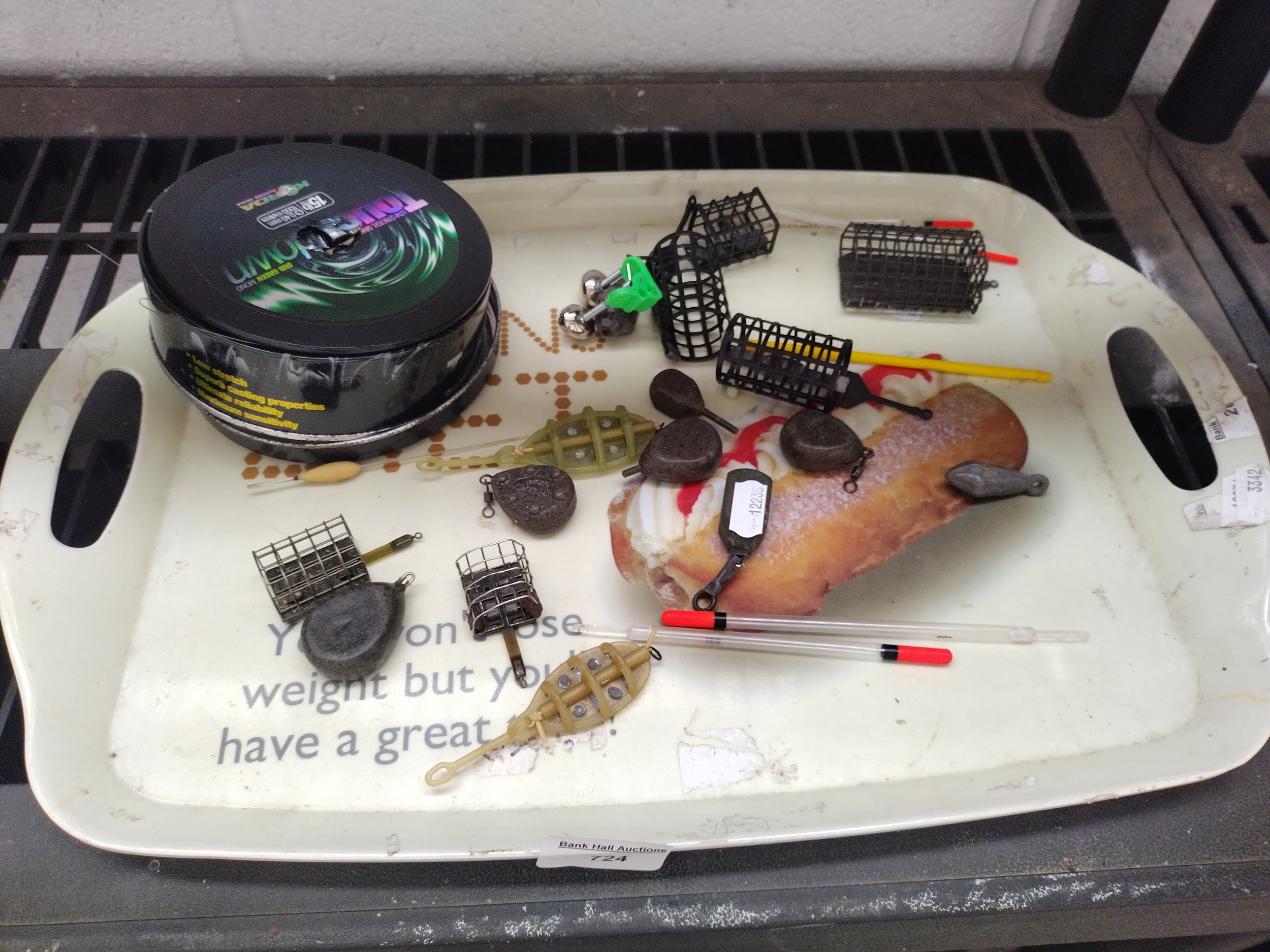 Small selection of fishing tackle