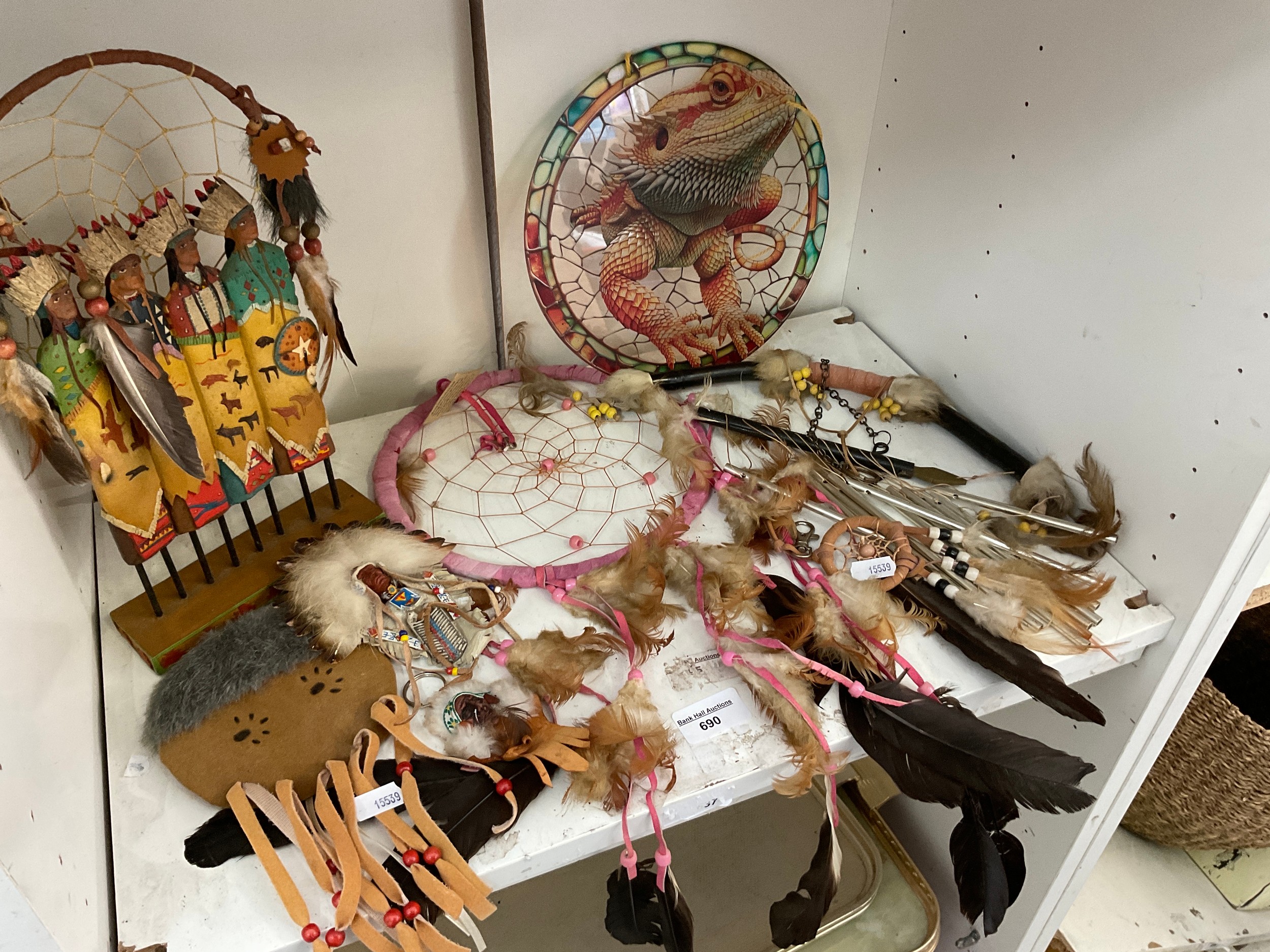 Collection of dream catchers