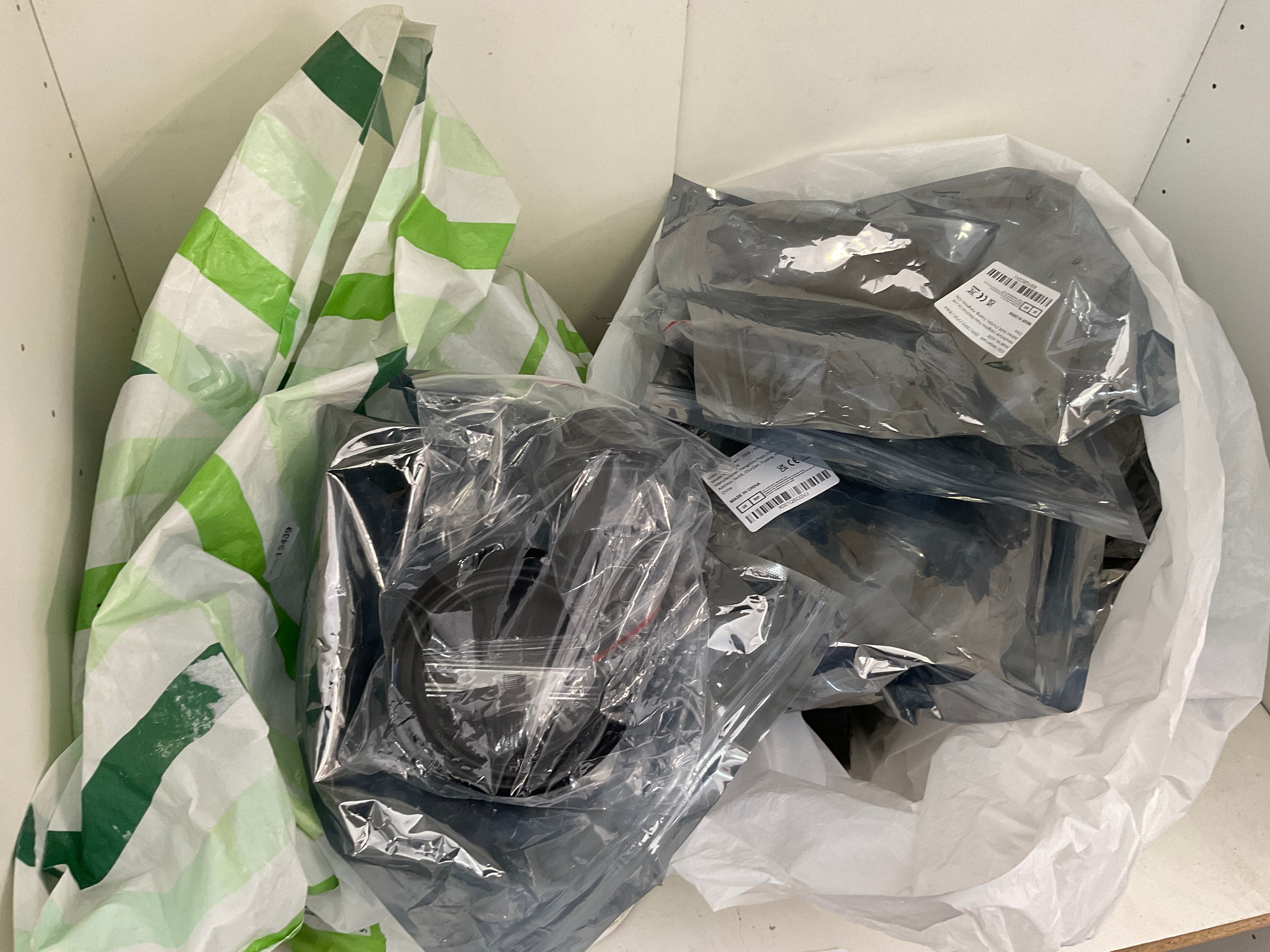 Two Bags of light fittings