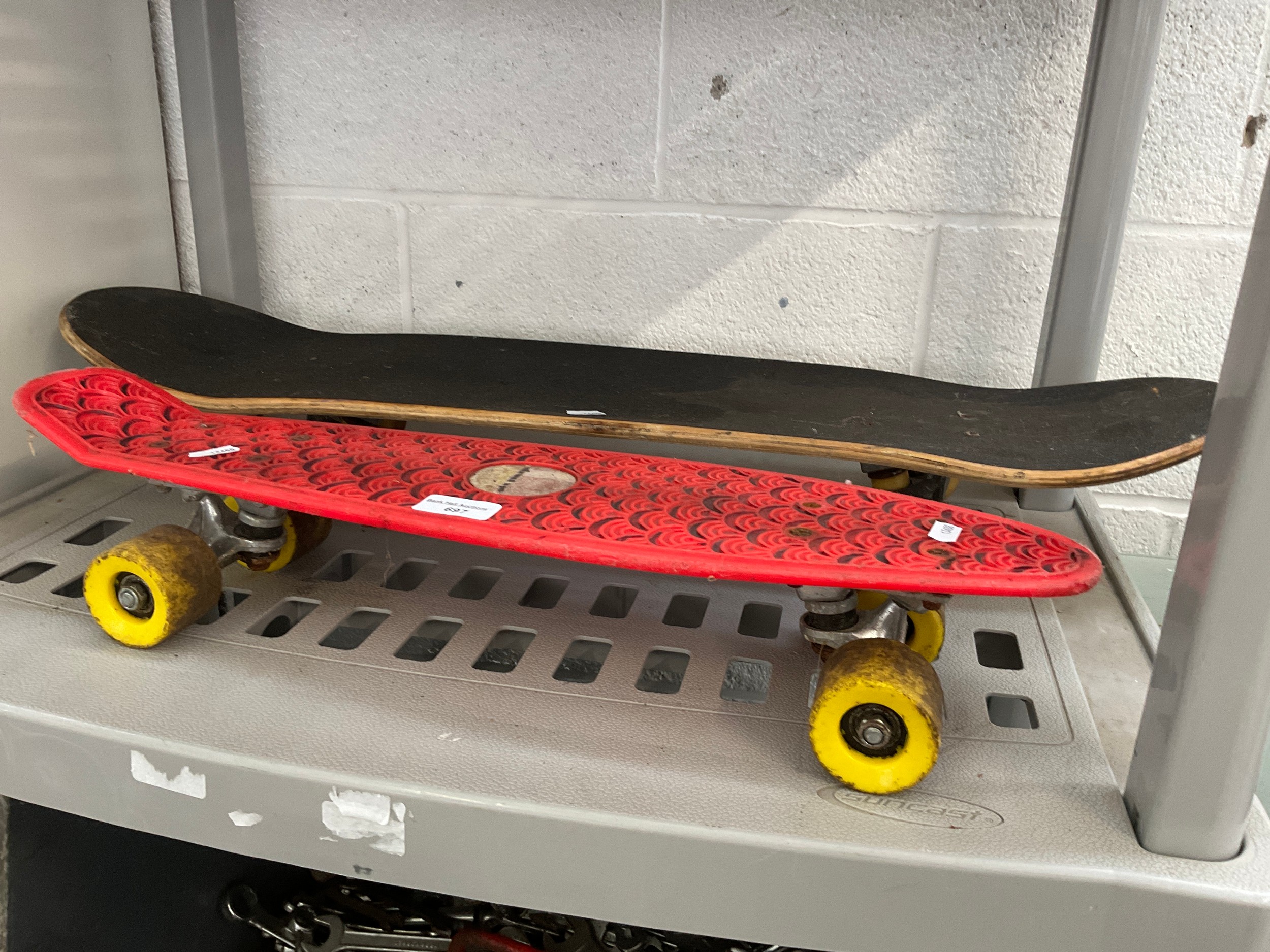 Two skateboards inc Tony Hawks skateboard