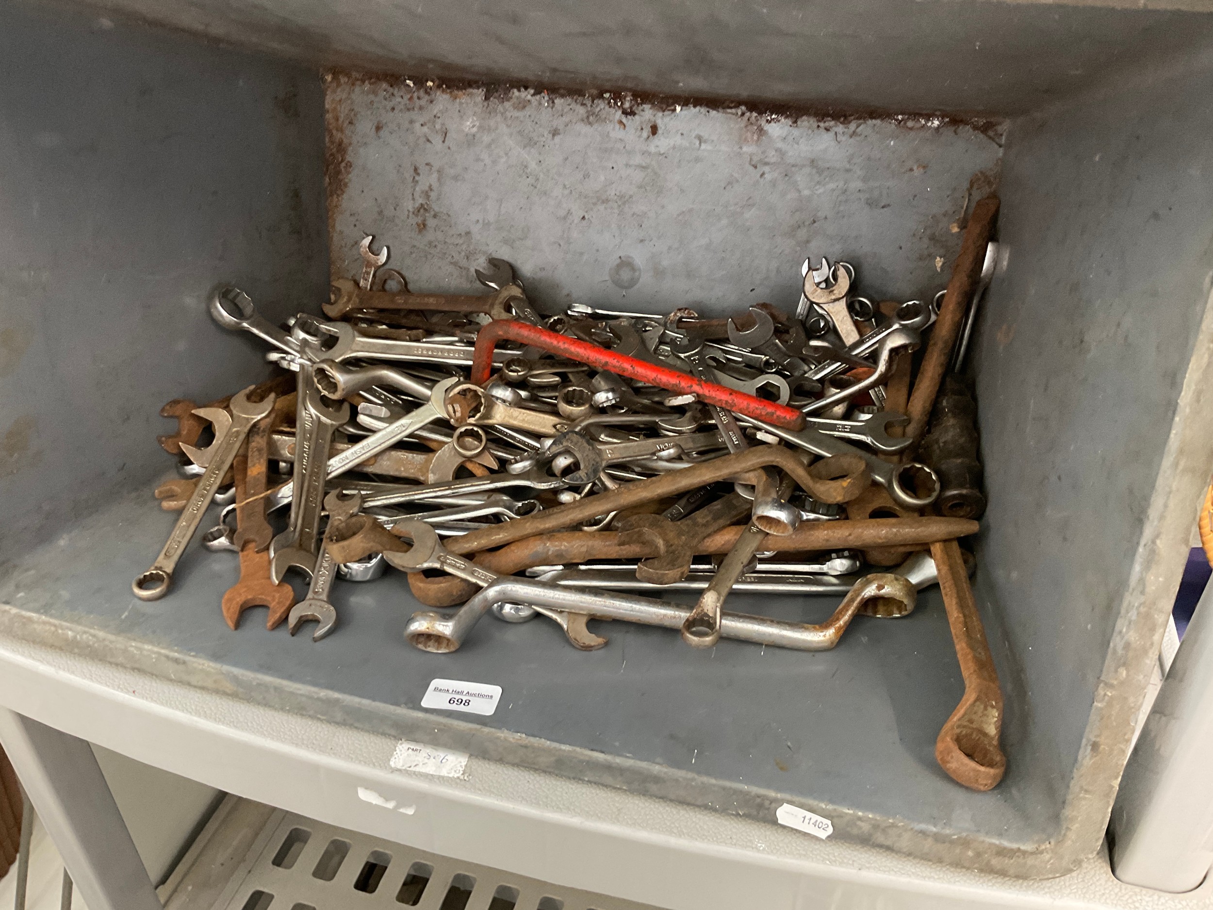 Box of spanners