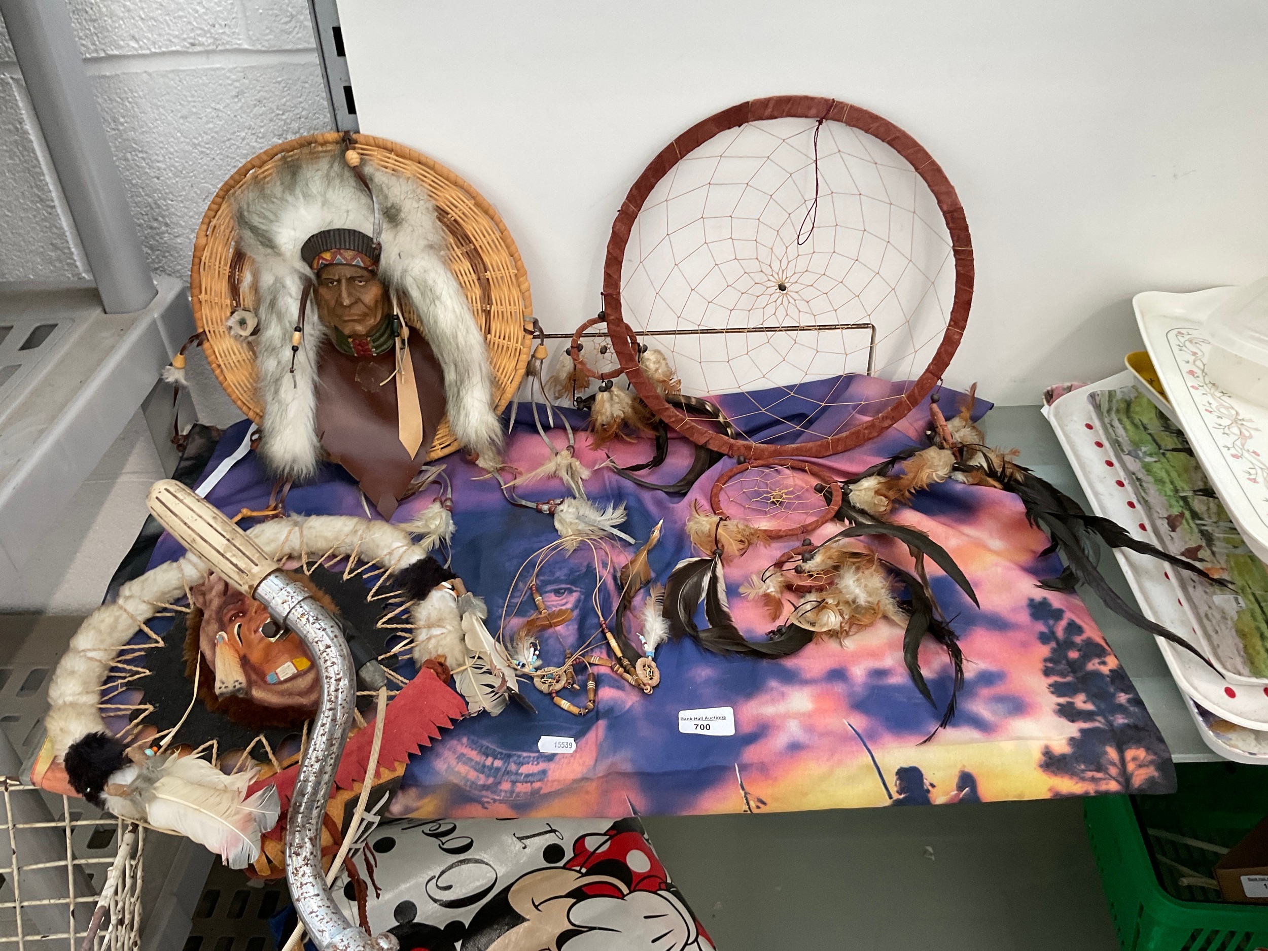 Collection of dream catchers