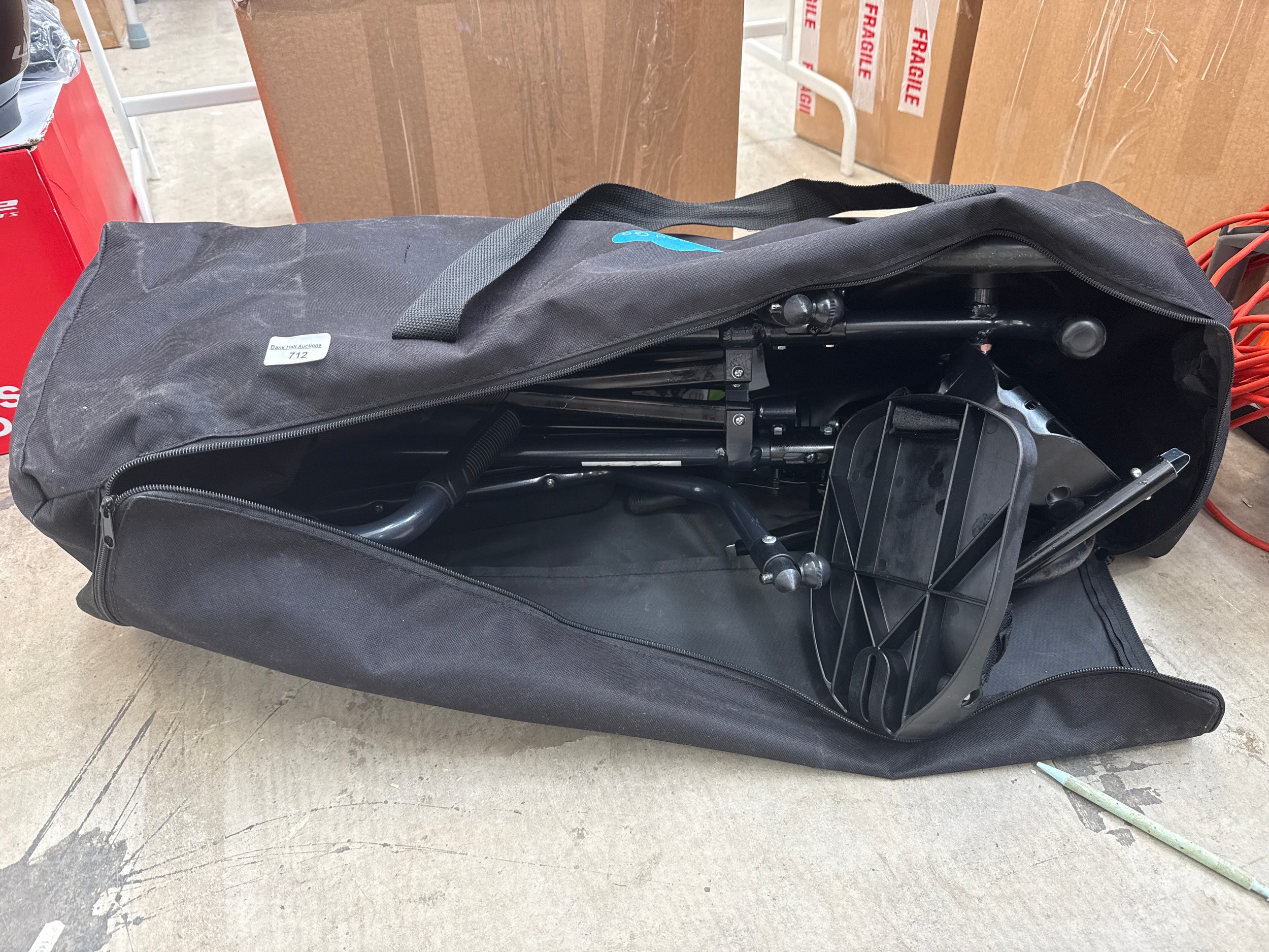 CareCo folding wheelchair