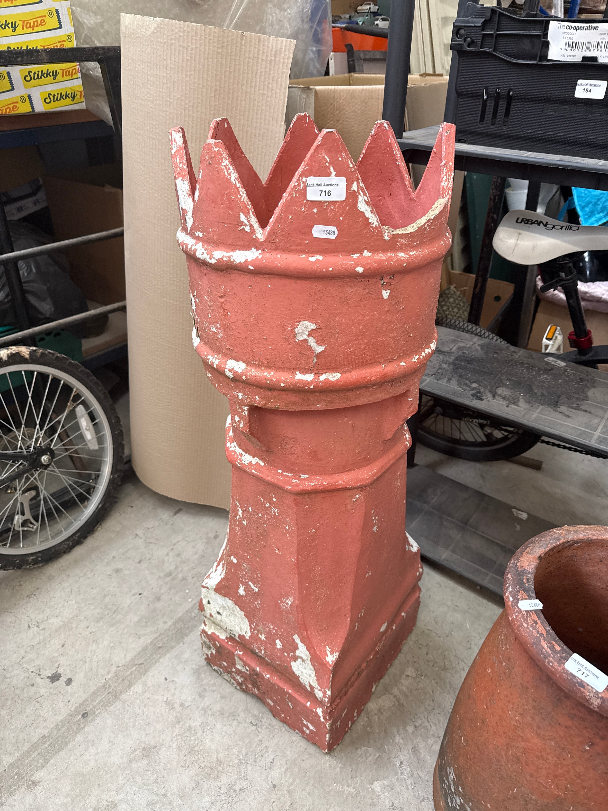 Large chimney pot 37" tall