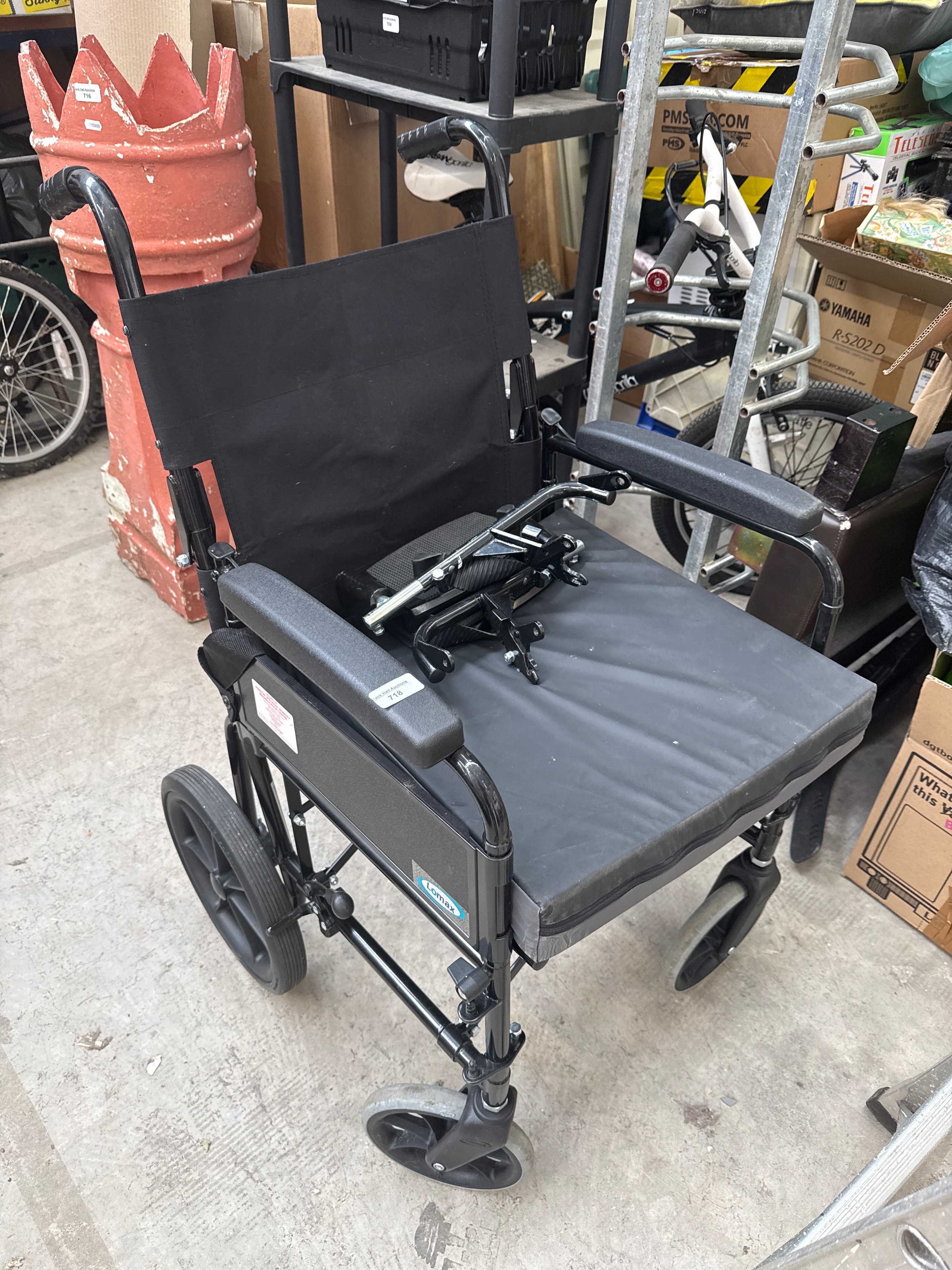 Lomax folding wheelchair
