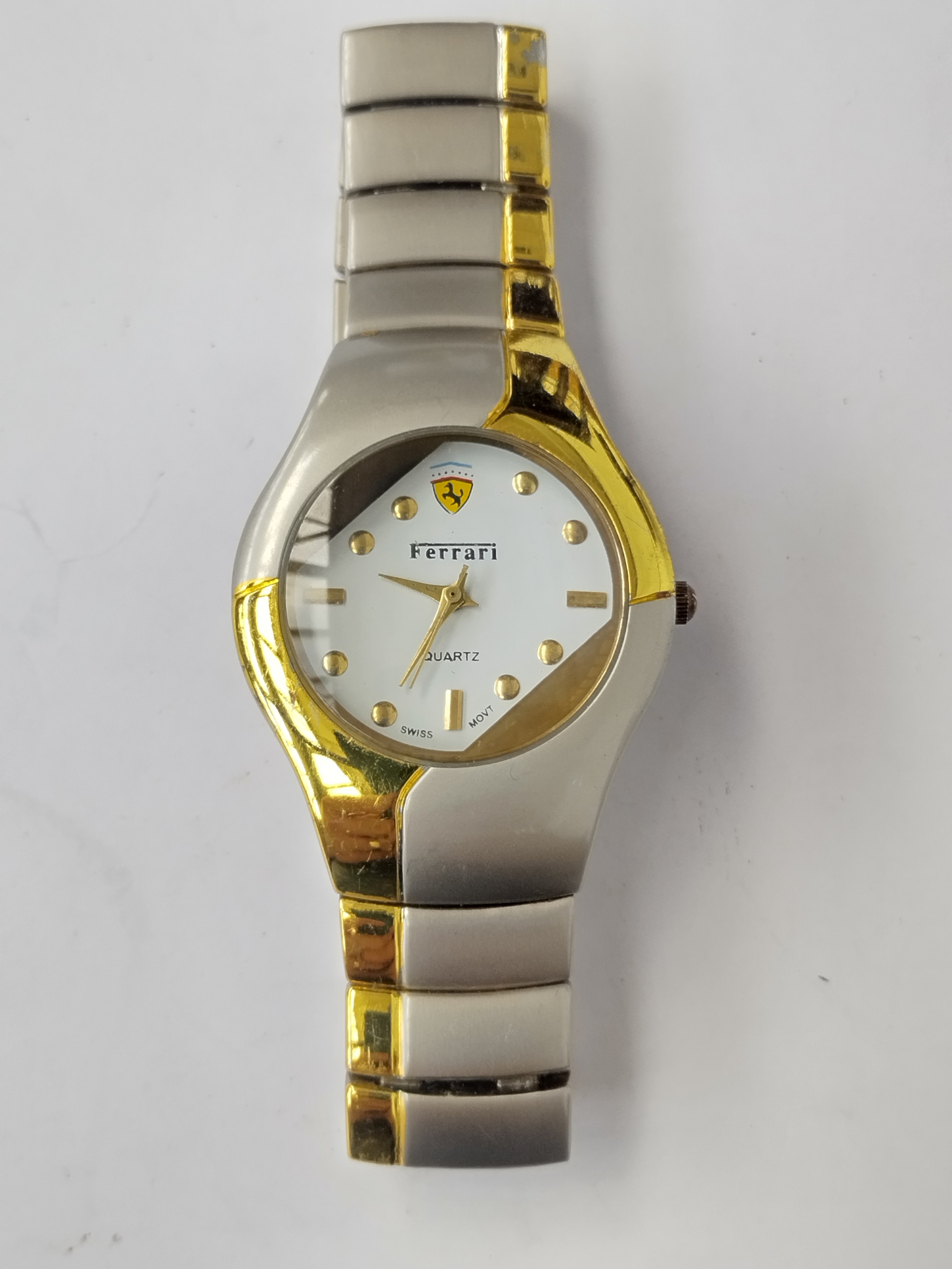 Branded wristwatch