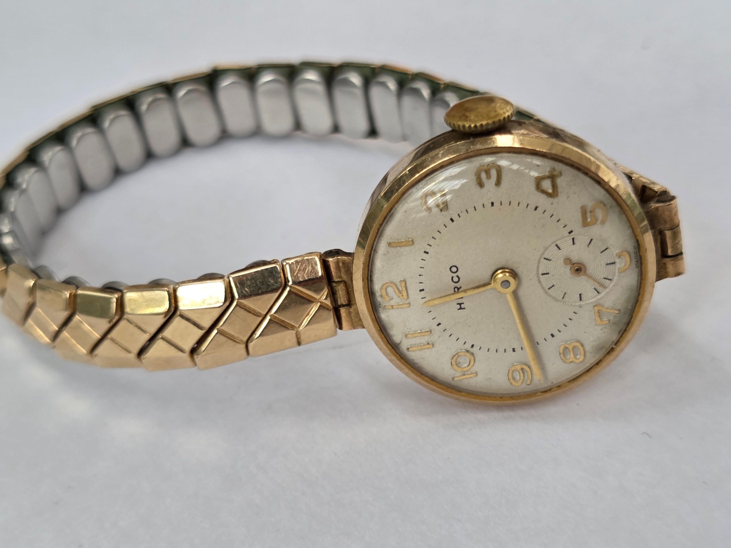 9ct gold watch