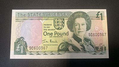 Jersey 1 pound 2000 P26 UNC. nova - unc