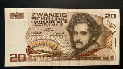 Austria 20 Schillings 1986 P-148 UNC. NOVA