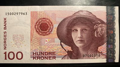 Norway 100 Kroner 2010 P-49 UNC. NOVA