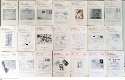 Holy Land Postal History. 1979-2004. Facsimiles, commercials, maps. 52 issues, Special collection.