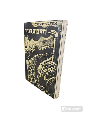 רחובות הנהר : ספר האיליות והכח. מאת אורי
צבי גרינברג. 1978. ספר שירים חשוב. 
ציור מעטפת מאת 