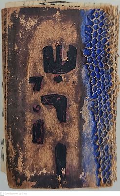 שירון : כתב יד מיניאטורי, כריכת קלף. פריט מוזיאוני. עשרות רבות של שירי ארץ ישראל כתובים ביד : 