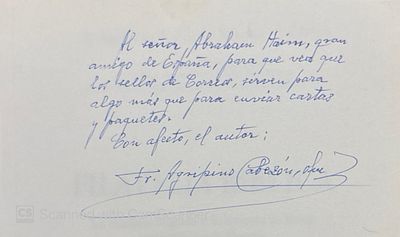 אוטוגרף חתום!
ספר בספרדית אודות תולדות הבולאות הישראלית! 1995. ציורים, מפות, מסמכים. Filatelia 