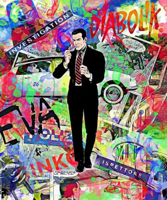 DE LEO RAFFAELE taranto (taranto) 1970 Ginko 2021 Stampa su carta cotone pop... - DE LEO RAFFAELE 