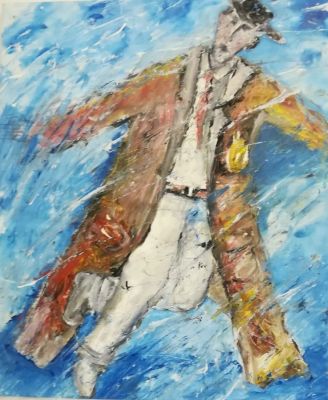 CRET&Igrave; PANTALEO San Donato di Lecce (LE) 1948 Libert&agrave; 2018 Acriico su tavola... - CRET 