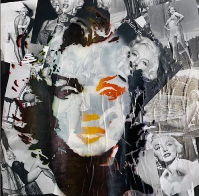 ELLE ZETA busto arsizio (varese) 1988 Color Collage Marilyn 2021 Collage,... - ELLE ZETA busto 