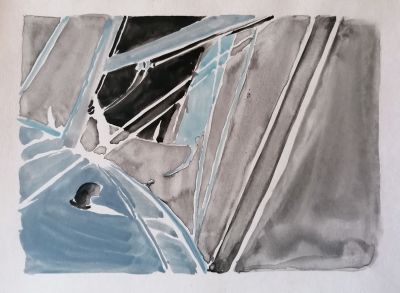 KIROVA DIANA Sofia (BG) (BG) 1962 CBG03 2019 acquarello 22,00x34,00... - KIROVA DIANA Sofia (BG) 