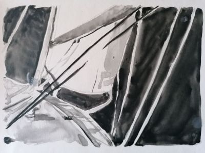 KIROVA DIANA Sofia (BG) (BG) 1962 CBG02 2019 acquarello 22,00x34,00... - KIROVA DIANA Sofia (BG) 