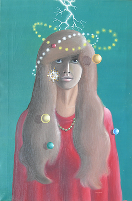 KOSTABI MARK Los Angeles (California) 1960 Stupid idealistic 1977 Olio su... - KOSTABI MARK Los 