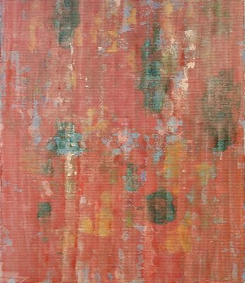 MASI PAOLO Firenze (Fi) 1933 Senza titolo 2015 Smalti su cartone ondulato in... - MASI PAOLO 