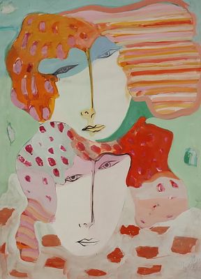 PAGANI ENZO Casilda (Argentina) 1920 Omaggioa Remo Brindisi 1974 Mista su... - PAGANI ENZO Casilda 