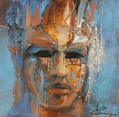 CUMAN FABIO Varese (VA) 1972 L'armata della cenere 2013 Olio su tela... - CUMAN FABIO Varese (VA) 