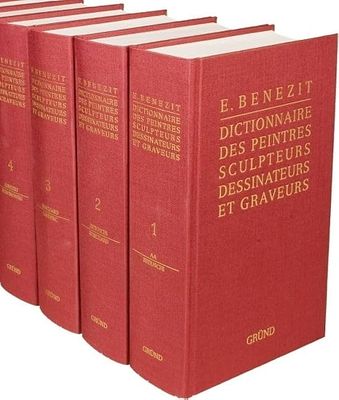 B&Eacute;N&Eacute;ZIT EMMANUEL Parigi (Francia) 1854 Dizionario degli artisti 1999 14... - BÉNÉZIT 