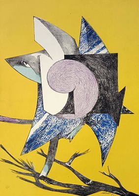 DOVA GIANNI Roma (roma) 1925 Senza titolo Litografia su carta es. 5/25... - DOVA GIANNI Roma 