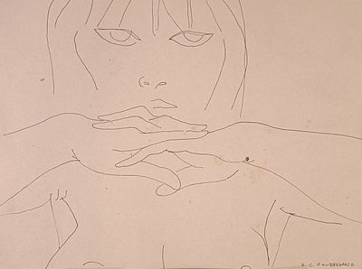 CONVERSANO ROMANO Rovigno in istria (Croazia) 1920 Volto China su carta... - CONVERSANO ROMANO 