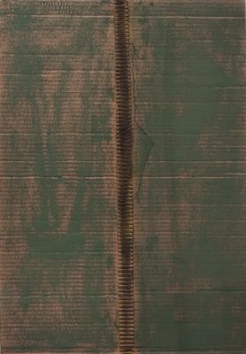 MASI PAOLO Firenze (Fi) 1933 Senza titolo 1978 Cartoni ondulati sovrapposti... - MASI PAOLO 