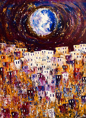 CESARE PAPICCIO - Pianeta abitabile. PAPICCIO CESARECampobasso (Vr) Pianeta abitabile2024Acrilico 