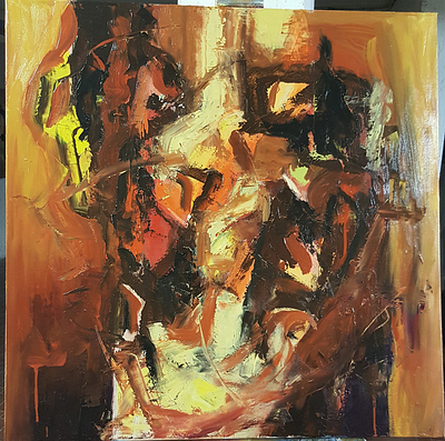 EMANUELA PILONI - Face. PILONI EMANUELARHO (MILANO) 1977FaceOlio pennello spatola su tela90,00x90 