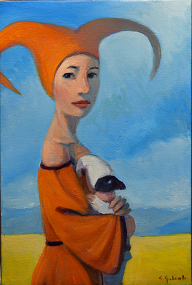 CLAUDIO GIULIANELLI - Sic est. GIULIANELLI CLAUDIOROMA (VT) Sic est2024olio su tela 30,00x20,00x2 