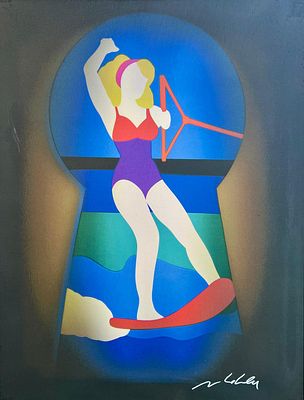 MARCO LODOLA - Serratura. LODOLA MARCODorno (PV) 1955Serratura2008Emulsione su tela89,00x68 