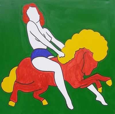 MARCO LODOLA - Pin up. LODOLA MARCOPavia (Pv) 1955Pin up2010Smalto su tela100,00x100,00x5 