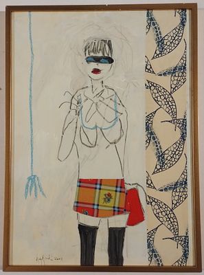 LUCA GIOVAGNOLI - Senza Titolo. GIOVAGNOLI LUCARimini (RN) 1963Senza Titolo2001Tecnica mista su 