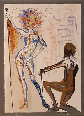 SALVADOR DAL&Igrave; - Il creatore di moda (serie 'I mestieri dell'uomo'). DAL&Igrave; SALVADORFigueras (Spagna) 