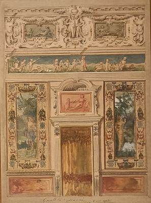 ANONIMO Anonimo (An) Concorso 1907 1907 Acquarello su carta 65,00x45,00... - ANONIMO Anonimo (An) 