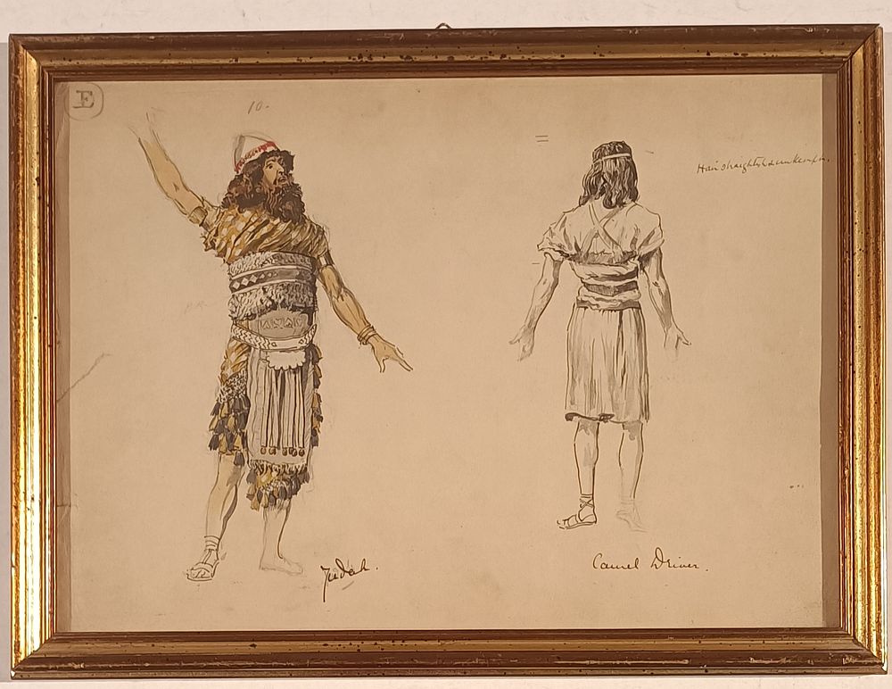 ANONIMO Anonimo (An) Studio per costumi teatrali Acquarello su carta... - ANONIMO 
Anonimo (An) 