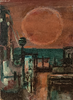 SAETTI BRUNO Bologna (Bo) 1902 Tramonto 1980 Olio su tavoletta 13,00x18,00... - SAETTI BRUNO Image - 4