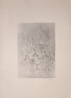 BENDINI VASCO Bologna (Bo) 1922 Senza Titolo 1961 Litografia su carta es.... - BENDINI VASCO 