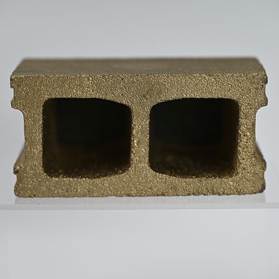 Anchor Block Co Advertising Paperweight. Marked: Golden Era of Concrete Masonry - Auto Clave - 